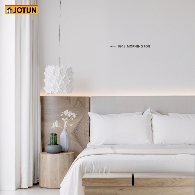 Sơn Jotun Màu Trắng Sứ 9918 - Màu Đẹp Cho Mọi Không Gian