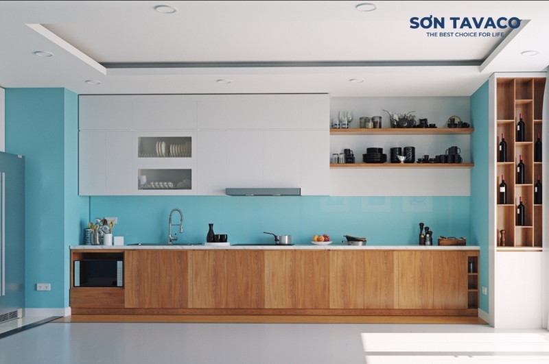 Sơn Nhà Màu Xanh Ngọc & Ngọc Bích: 15+ Mẫu Phối & Mã Sơn