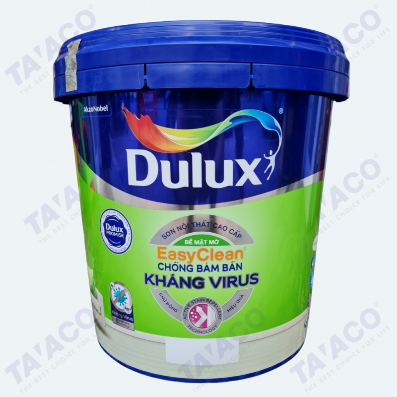 Sơn Dulux Easy Clean Kháng Khuẩn 15L