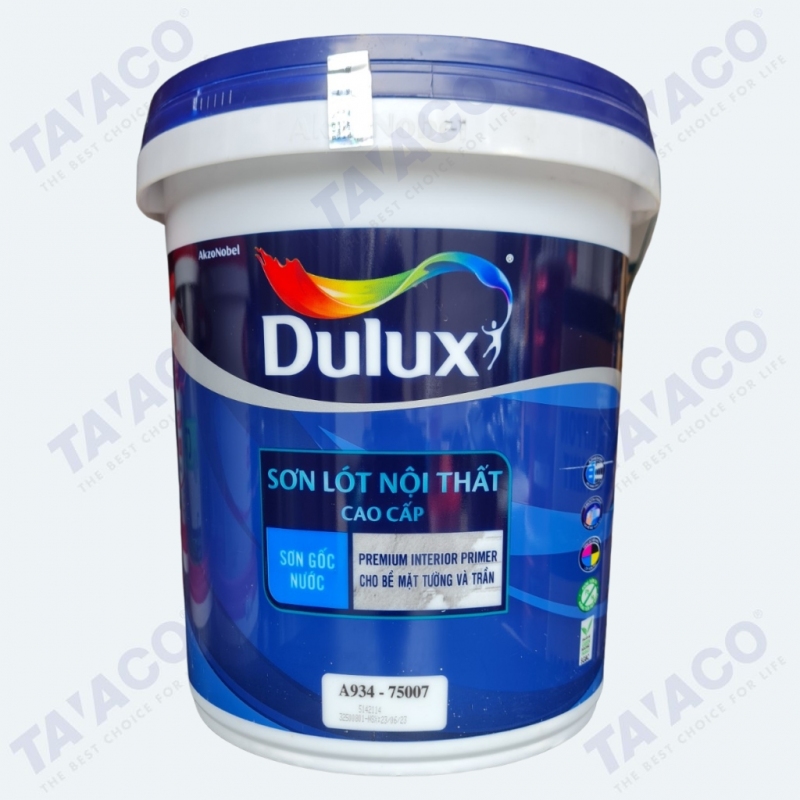 Sơn Lót Dulux A934 Chống Kiềm Trong Nhà 18L