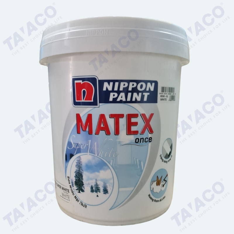 Sơn Nippon Matex Super White Nội Thất