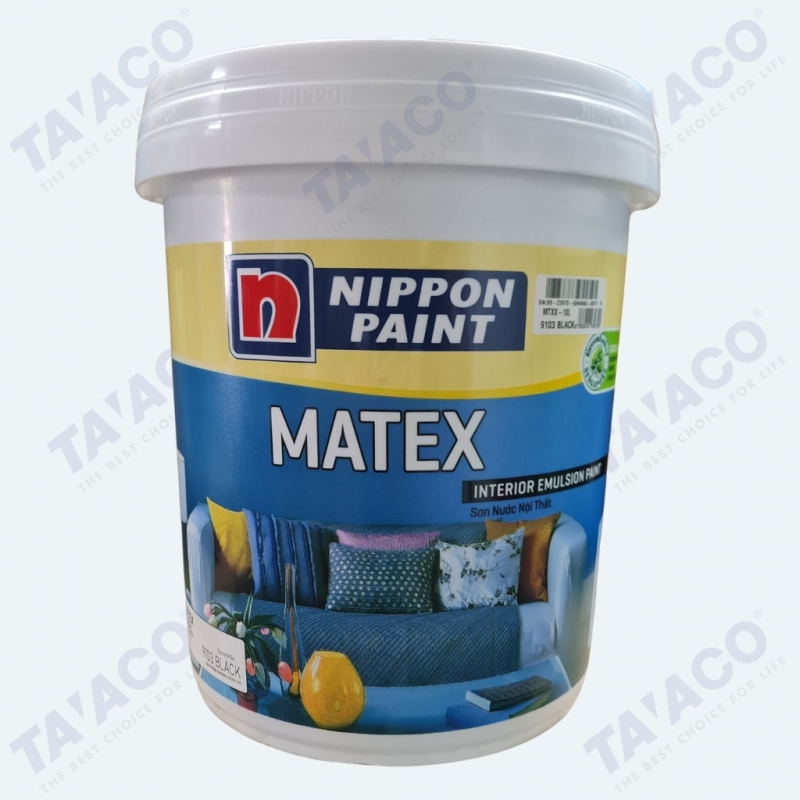 Sơn Nippon Matex Trong Nhà Thùng 18L