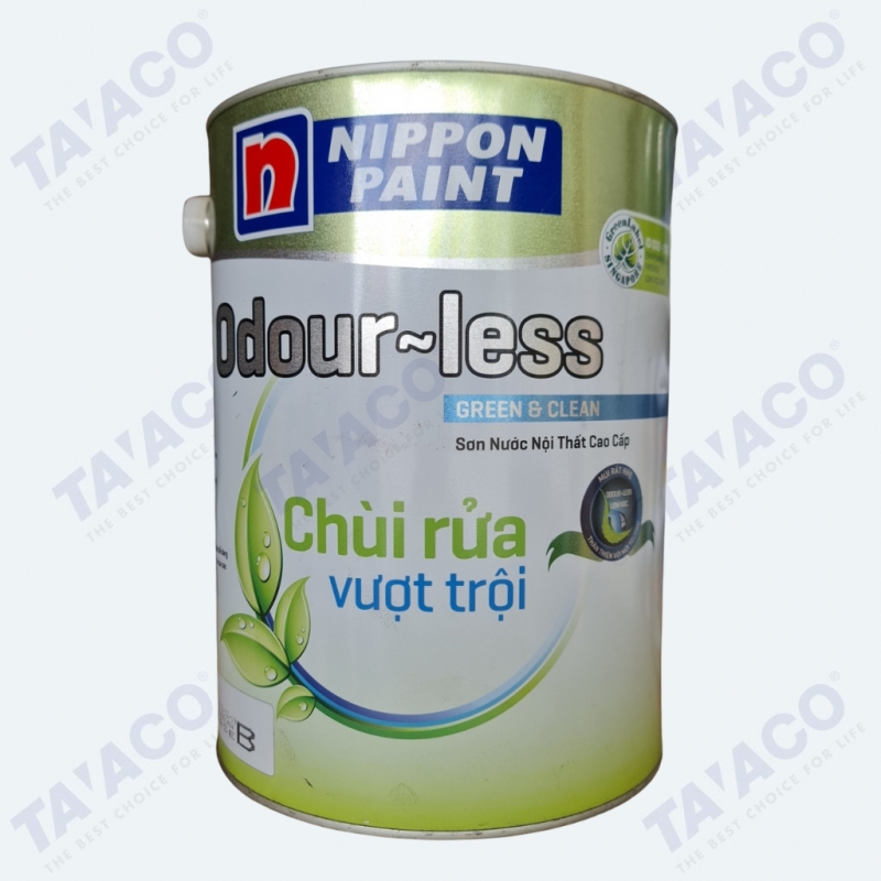 Sơn Nippon Odour Less Chùi Rửa Vượt Trội