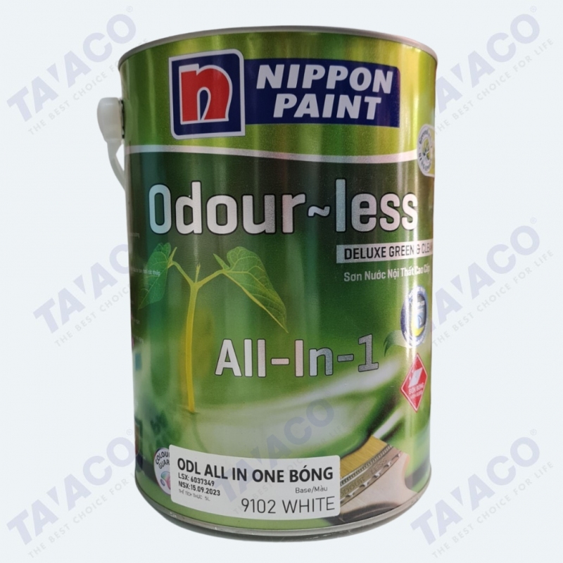 Sơn Nippon Odour-Less All-In-1 Nội Thất
