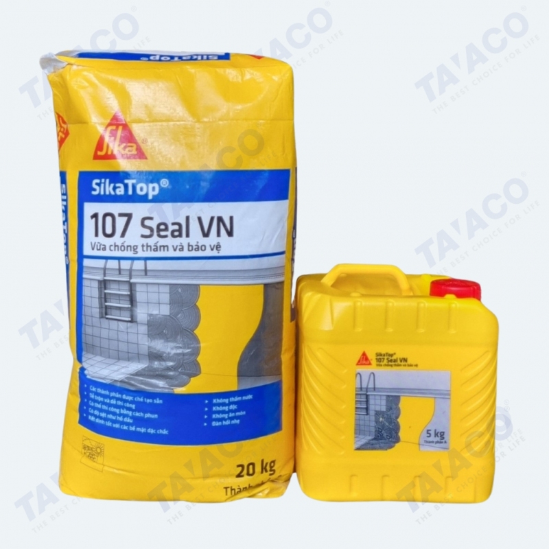 Sikatop 107 Vữa Chống Thấm Bảo Vệ Bê Tông