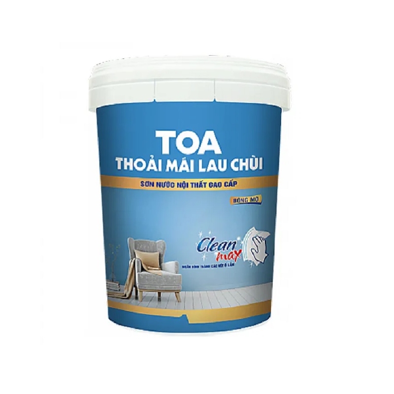 Sơn Toa Thoải Mái Lau Chùi Trong Nhà