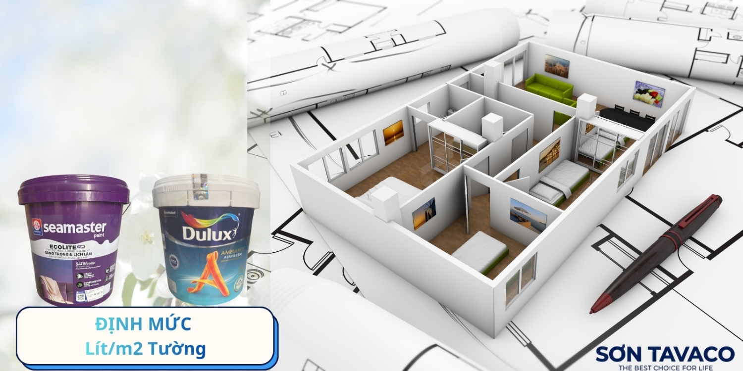 1 thung son tuong son duoc bao nhieu m2 tuong