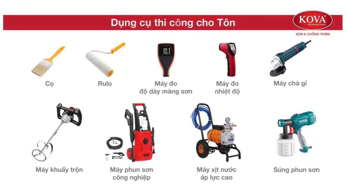 dung cu thi cong son