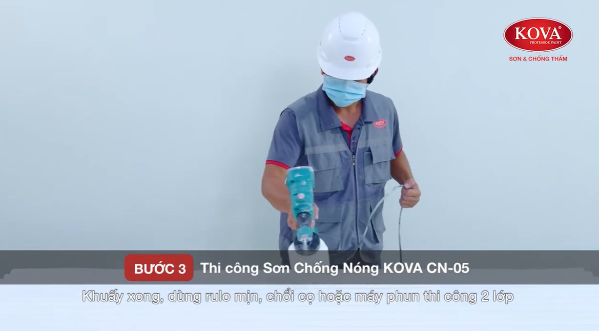 thi cong son chong nong kova cn05