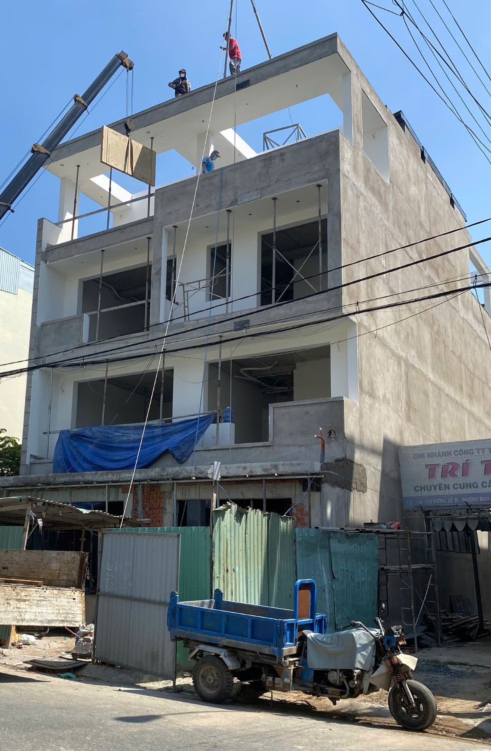 son chong tham jotun cho tuong ngoai troi