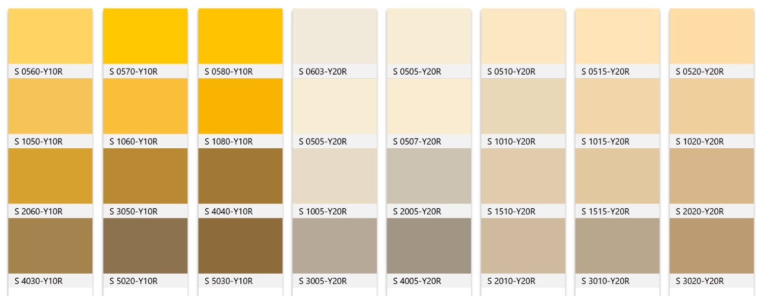 son jotun mau vang chanh