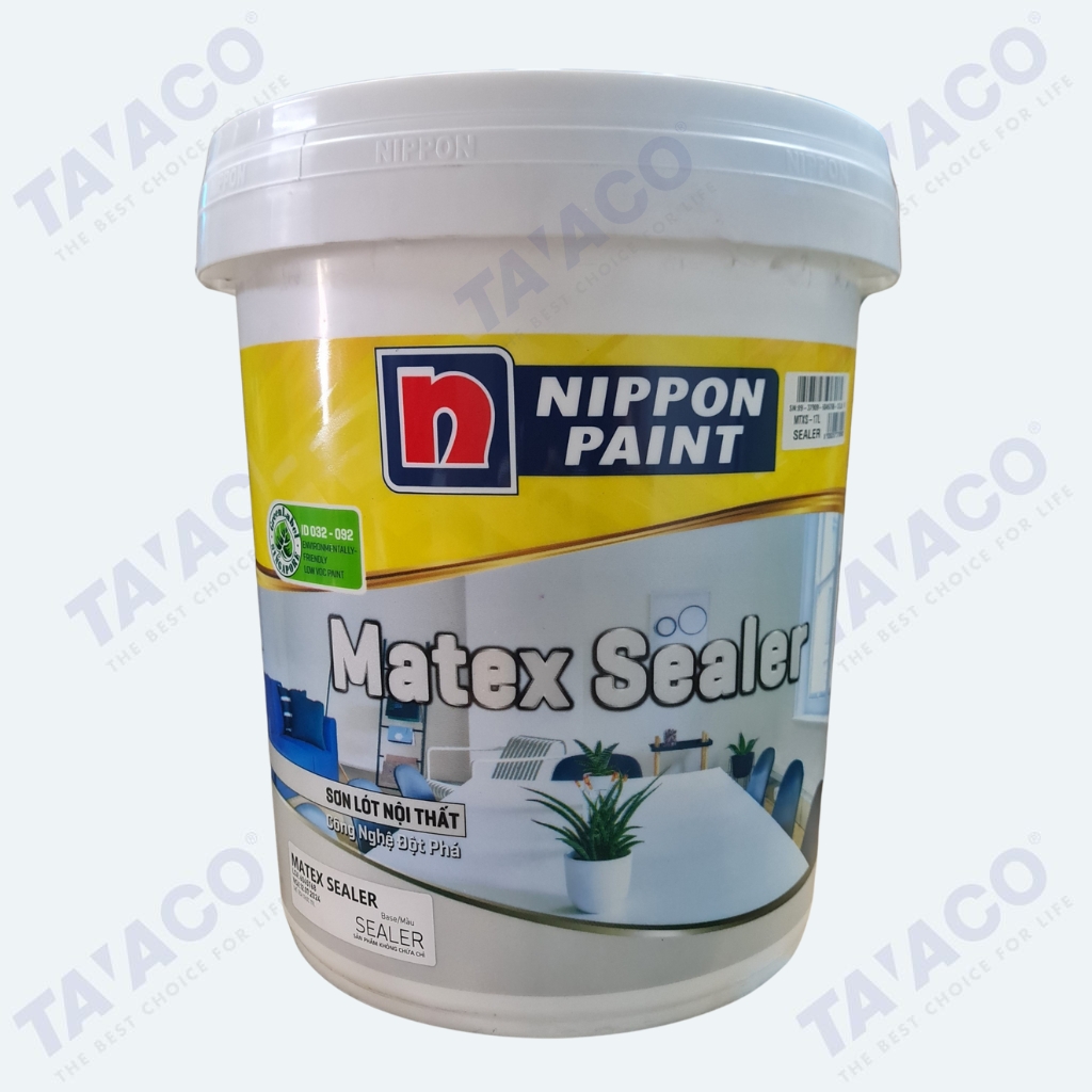 son lot nippon matex sealer trong nha