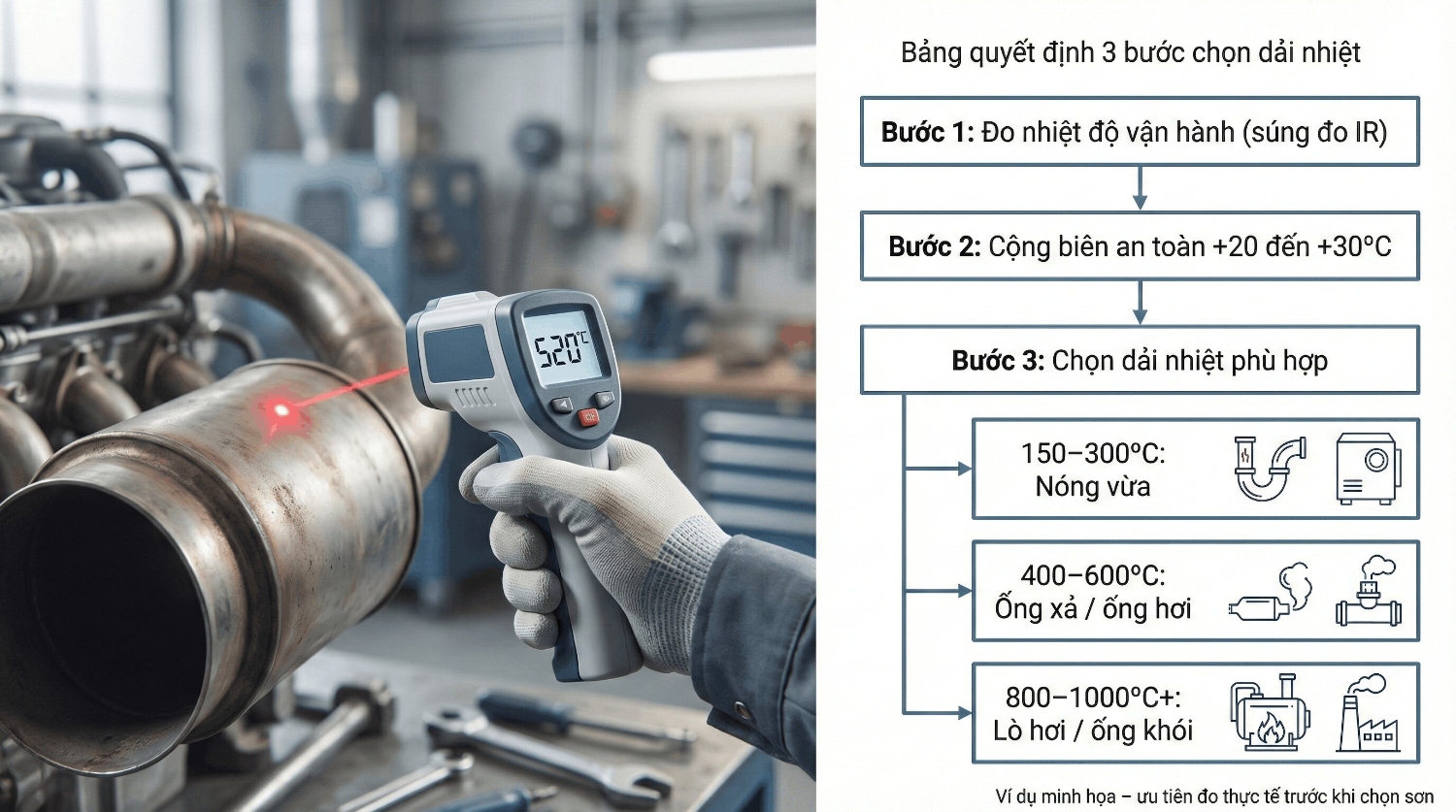 do giai nhiet de chon son chiu nhiet do phu hop
