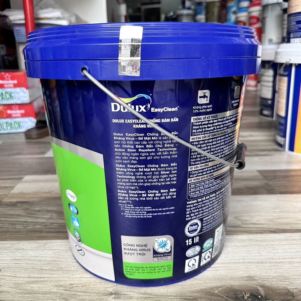 Sơn Dulux Kháng Virus E016M chống bám bẩn chủ động